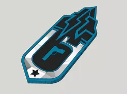 Rainbow Six Siege - Y1S1 Operation Black Ice Charm (v2)