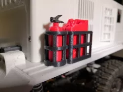 RC Scale Fire Extinguisher and Jerry can + case