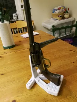 Remington 1858 revolver reloading stand