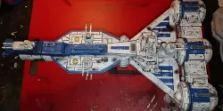 Republic Cruiser from Star Wars TPM remixed engines and more