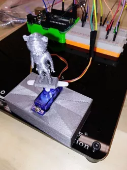 servo motor project 3dx