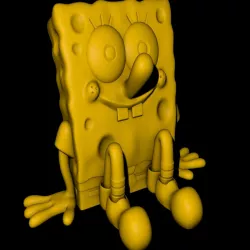 SpongeBob (Easy print no support) 