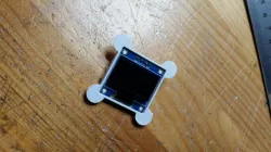 SSD1306 0.96" OLED display back plate