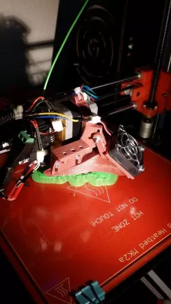 support fan duck - BLtouch mini - 3DTouch pour support Geeetech MK8