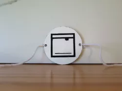 Thaumatrope 3D Printed Maker Coin