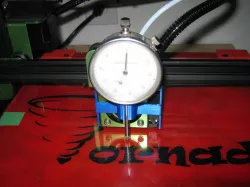 Tornado dial gauge block