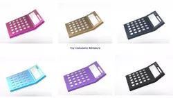Toy Calculator miniature toy