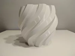 Twisted Hexagon Vase