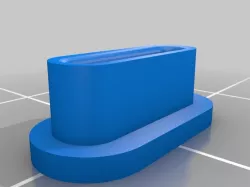 USB C-type dust plug