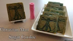 Vitruvian Man Cookie/Clay Roller