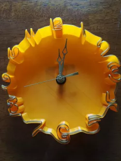 Wavy Clock