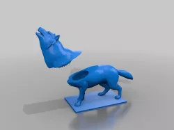wolf reiber grinder - turn the wolfes neck, grind the herbs