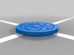Yu-Gi-Oh six samurai coin