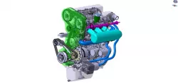 1.2 l 3cyl V12 turbo charged petrol engine