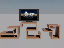 "5" tv commode