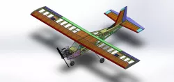 Aeromodel - Trainer Hopper 2.5cc