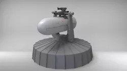 antenna 7 3D model