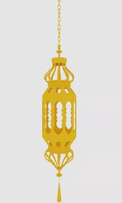 Arabesque Lamp 3D model