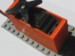 badBrick - Tower Pro SG5010 Servo Brick Top Mount