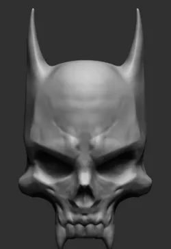 Bat Skull 3D model