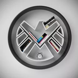Bookshelf Marvel  3D model
