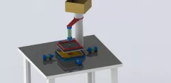 Cake Board covering machine