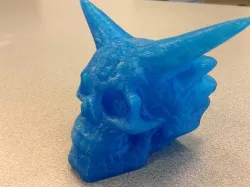 Celtic Skull with Horns