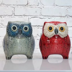 Ceramic Owl Sculptures 3D model
