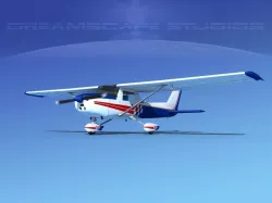 Cessna 150 Aerobat V02 3D model