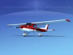 Cessna 150 Aerobat V06 3D model