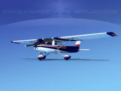 Cessna 150 Aerobat V07 3D model
