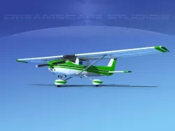 Cessna 150 Aerobat V08 3D model