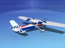 Cessna 150 Aerobat V11 3D model