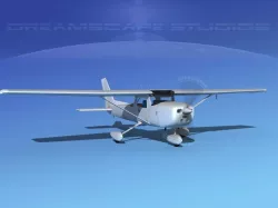 Cessna 150 Commuter Bare Metal 3D model