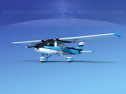 Cessna 150 Commuter V02 3D model
