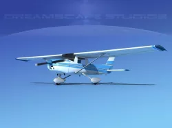 Cessna C150 Commuter V05 3D model