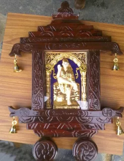 Chariot Design Wooden Photo-frame
