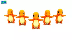 Charmander Model  3D model
