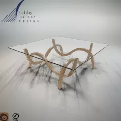 Contour Coffee Table 3D model