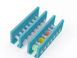 Corrugating Machine Roller Unit 