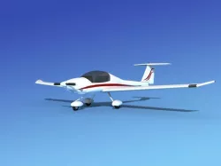 Daimond DA-20 Katana V04 3D model