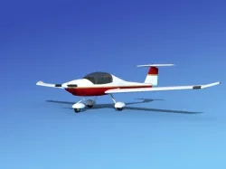 Daimond DA-20 Katana V08 3D model