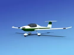 Daimond DA-20 Katana V09 3D model