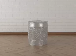 Decoration Engraved table 3D model