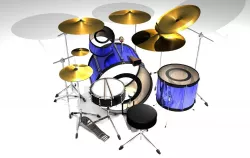 Drum Set 3D model
