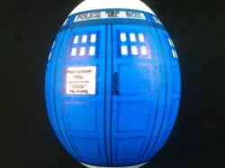 Eggbot - TARDIS