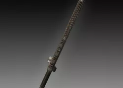 Electro-Escrima Sticks Low-poly  3D model