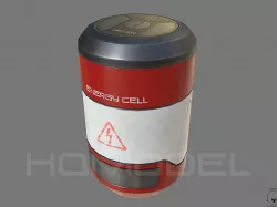 Energy Cell PBR Sci-Fi Low-poly  3D model