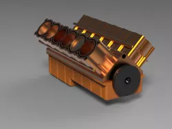 Engine Block V12