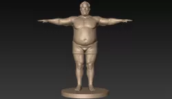 Fatman Basemesh 3D model